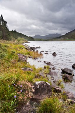 snowdon görünümünden llyn mymbyr snowdonia Milli Parkı