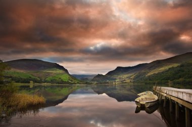 sunrise kefen sis Dağı kar doğru seyir vasıl llyn nantlle