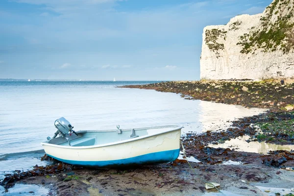 Old Harry Rocks Jurassic Coast UNESCO Dorset England at low tide — Stock Photo, Image