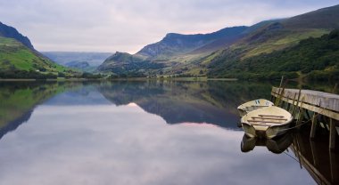 sunrise kefen sis Dağı kar doğru seyir vasıl llyn nantlle