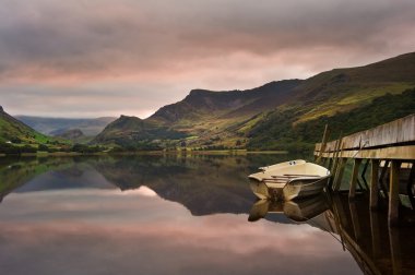 sunrise kefen sis Dağı kar doğru seyir vasıl llyn nantlle