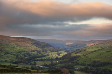 yorkshire dales national park sunr yılında swaledale yılında gunnerside