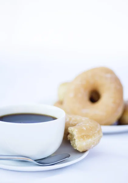 Coffee and donuts — Stock Photo, Image