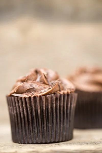 Frosted cupcakes — Stock Photo, Image