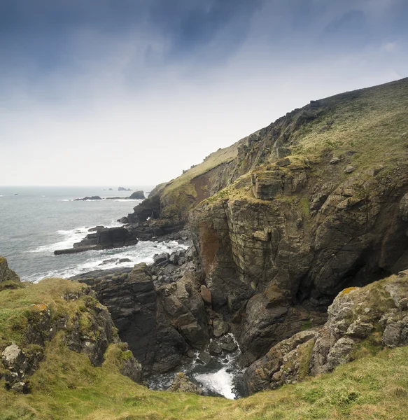 Lizard point het meest zuidelijke punt in Groot-Brittannië — Stockfoto