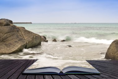 sayfalar kitap sennen cove beach gün batımından önce ben yaratıcı kavramı