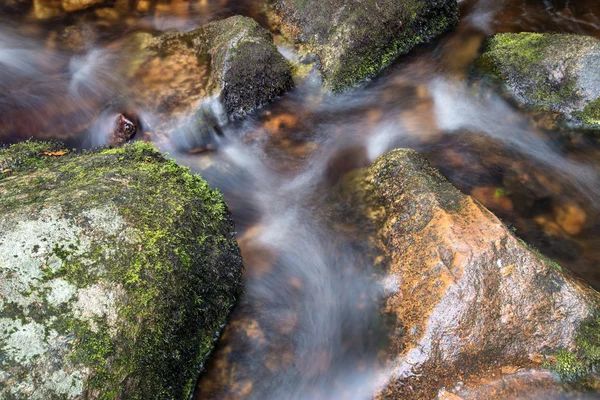 Táj a Becky vízesés vízesés a Dartmoor Nemzeti Park Eng — Stock Fotó