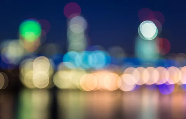 Бокен фон місто горизонтальне світло — стокове фото