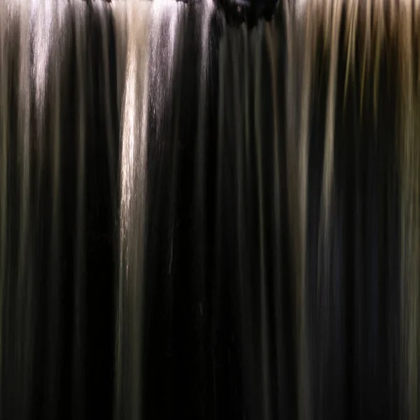 Ohromující Krásný Podzimní Krajina Obraz Nant Mill Vodopád Walesu Zářivým — Stock fotografie