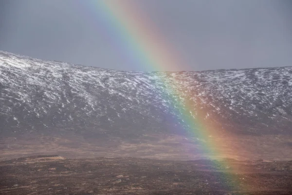 Skoçya Highlands Rannoch Stob Dearg Daki Dağların Önündeki Göz Alıcı — Stok fotoğraf