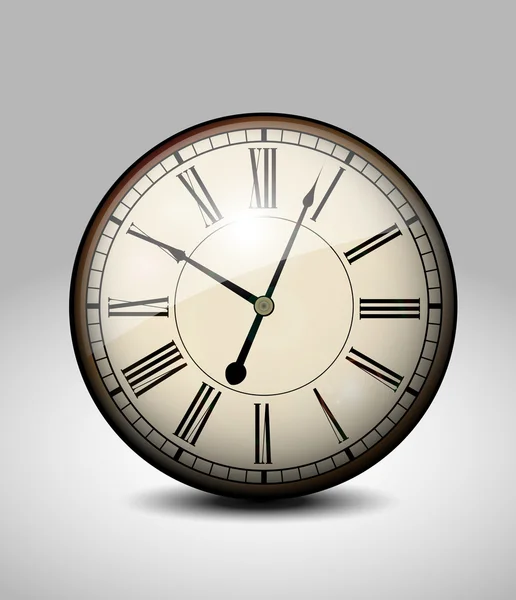 Vieille horloge — Image vectorielle
