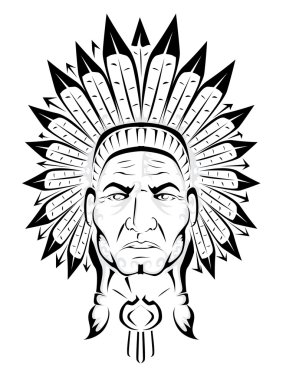 American Indian chief