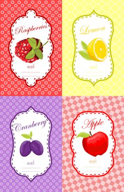 meyve etiket tasarımı