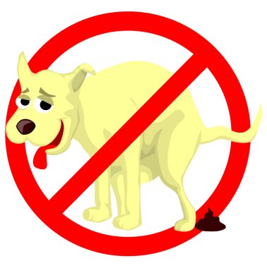 köpeğin kaka işareti