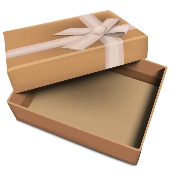 Vector gift box — Stock Vector