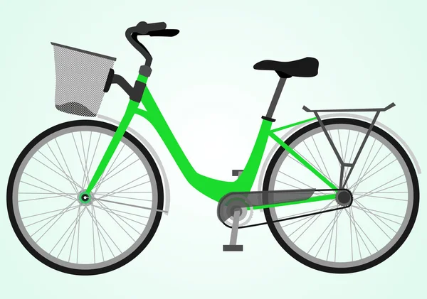 Fiets — Stockvector