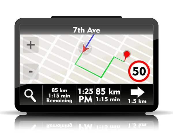 GPS-Navigation — Stockvektor