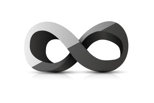 Infinity symbol — Stock Vector