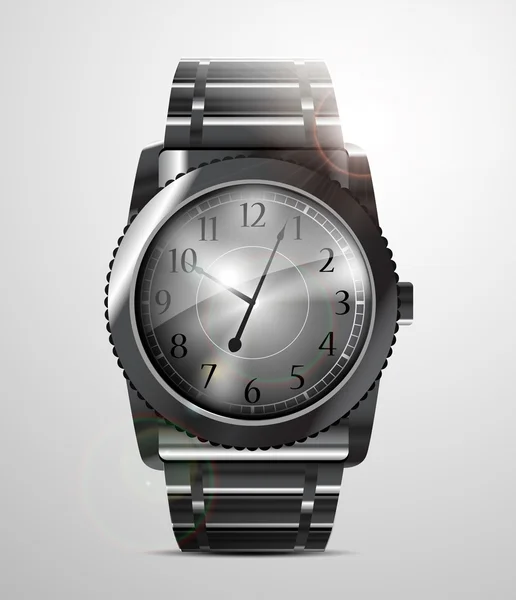 Reloj de pulsera — Vector de stock