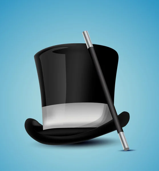 Magický klobouk — Stockový vektor