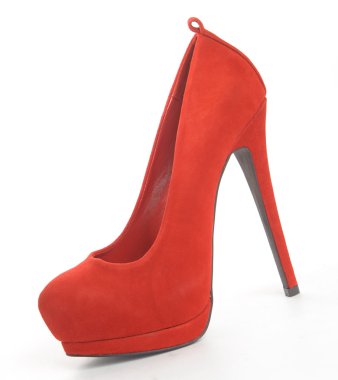 seksi kadın yüksek topuklu stiletto sandals.isolated beyaz