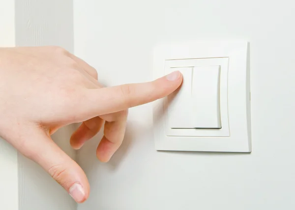 Switch off light Royalty Free Stock Photos