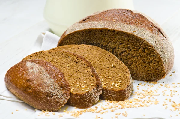 Close-up van traditionele brood — Stockfoto