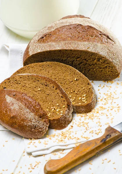 Close-up van traditionele brood — Stockfoto