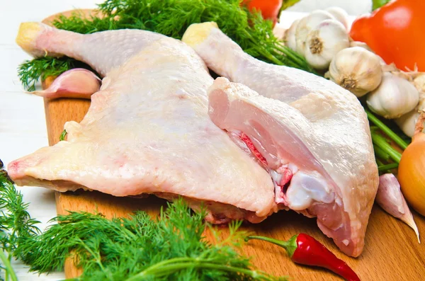 Bacchette di pollo — Foto Stock