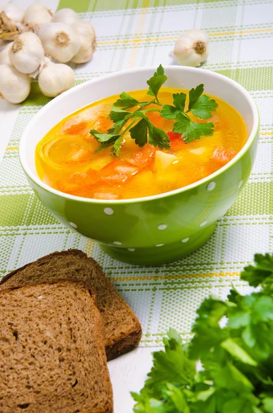 Sopa con verduras — Foto de Stock