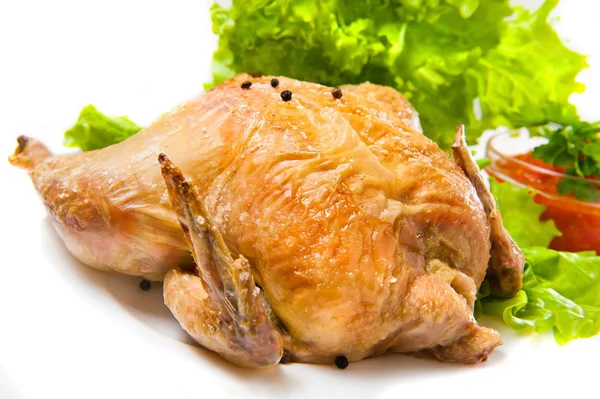 Cały pieczony kurczak — Zdjęcie stockowe