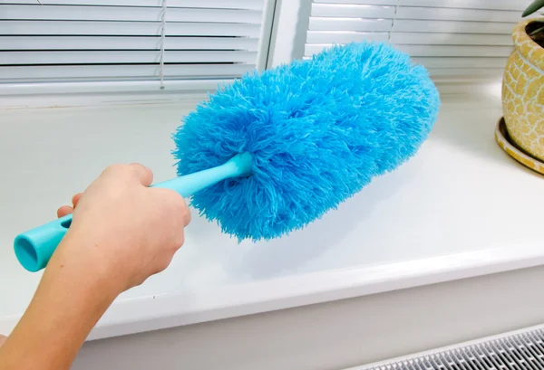 Domowe czyszczenia kurzu — Zdjęcie stockowe