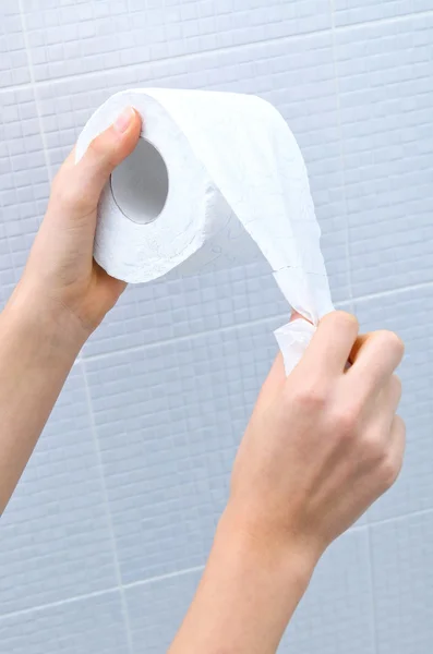 Toilettenpapier — Stockfoto