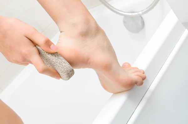 Pumice foot — Stock Photo, Image