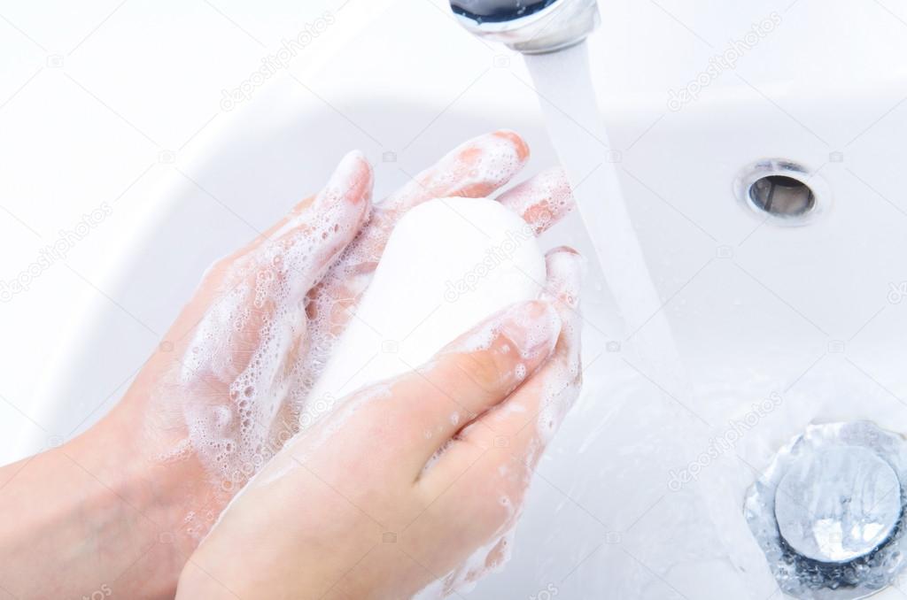 Washing of hands