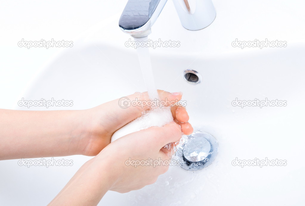 Washing of hands