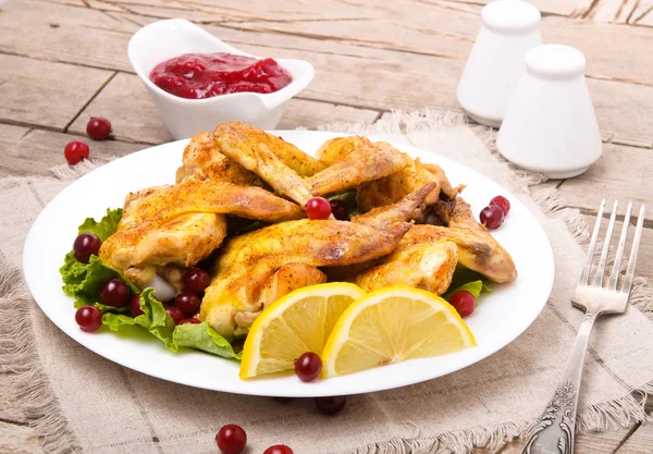 Grilled Chicken Wings — Stock Photo, Image