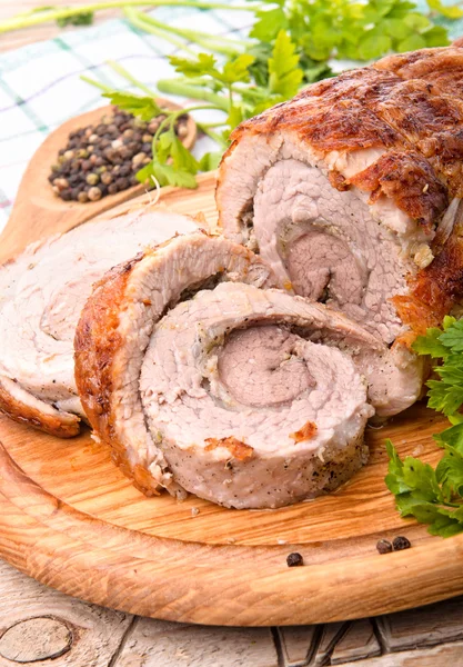 Köttfärslimpa. — Stockfoto