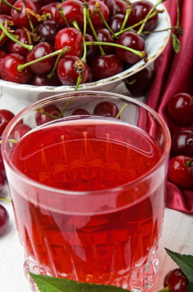 Cherry juice — Stock Photo, Image