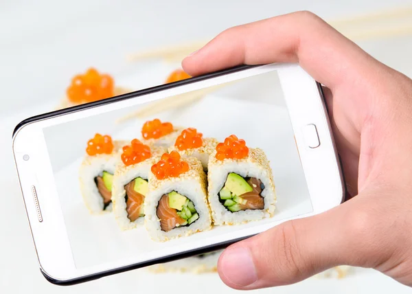 Sushi fotográfico — Fotografia de Stock