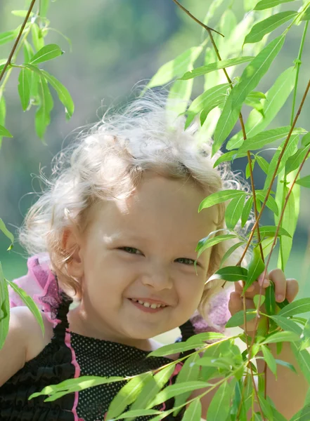 Bébé dans le parc — Photo