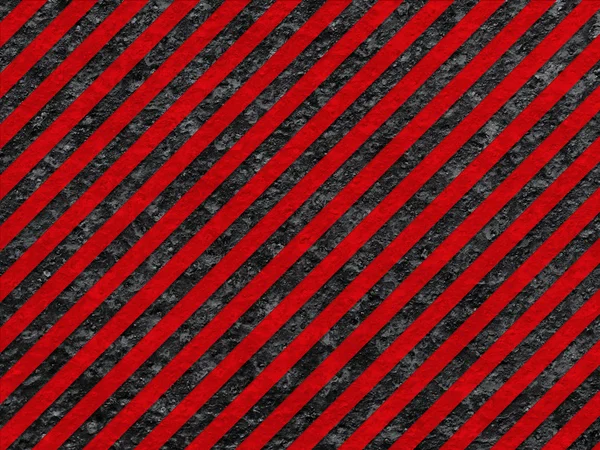 Grunge nero e rosso superficie come avvertimento o pericolo modello — Foto Stock