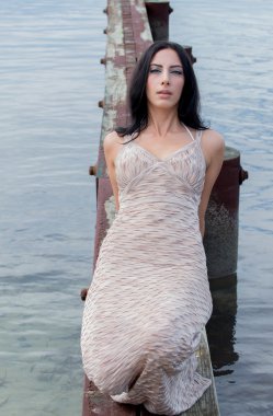 Kumsalda Güney Florida