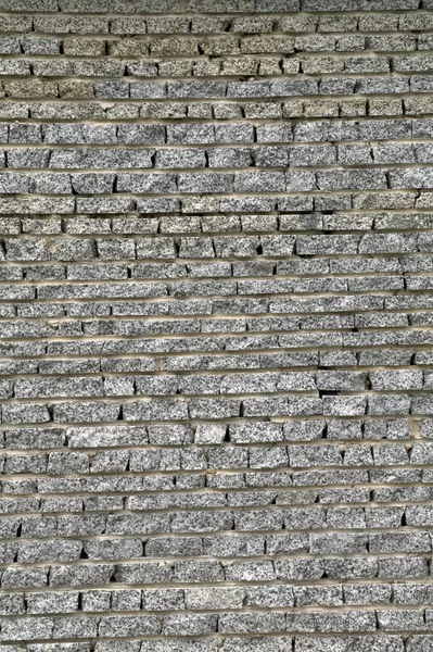 Стена из гранитного кирпича 11 — стоковое фото
