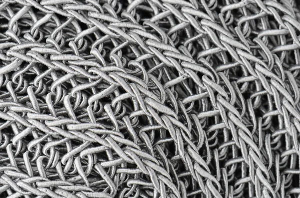 Close up grey knitted pullover background — Stock Photo, Image