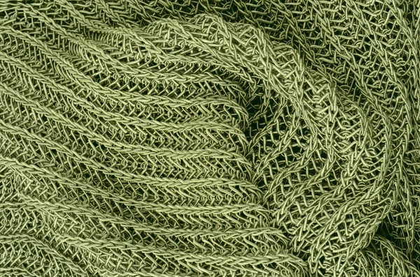 Close up verde maglia pullover sfondo — Foto Stock