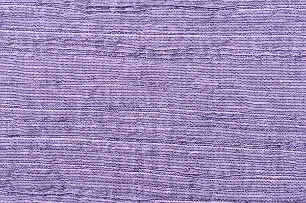 Fechar fundo de linho listrado roxo — Fotografia de Stock