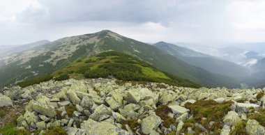 Karpatlar'ın dağ manzarası