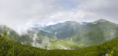 Karpatlar'ın dağ manzarası
