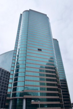 Hong Kong 'da modern gökdelenler